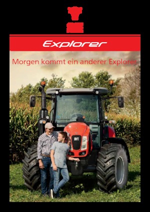 Trattrici agricole - trazione a 4 ruote SAME Explorer 120 HD 