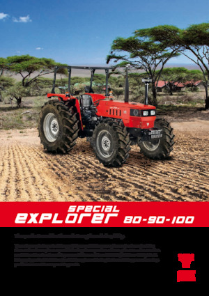 Trattrici agricole - trazione a 4 ruote SAME Explorer Special 90