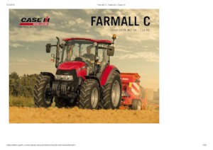 Trattrici agricole - trazione a 4 ruote Case IH Farmall 75 C Basis