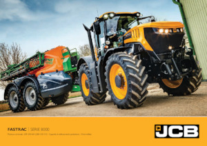 Trattrici agricole - trazione a 4 ruote JCB Fastrac 8330