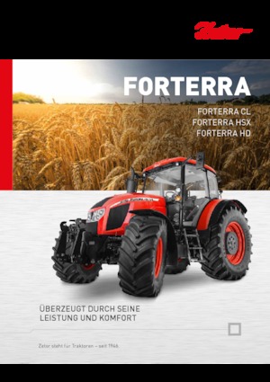 Trattrici agricole - trazione a 4 ruote Zetor Forterra 140 HD