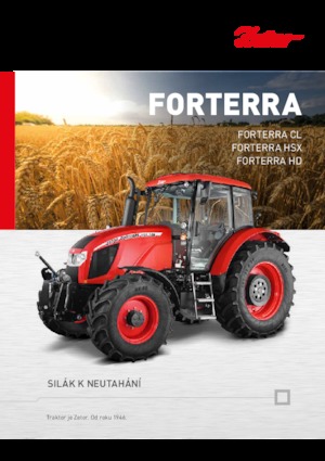Trattrici agricole - trazione a 4 ruote Zetor Forterra CL 100