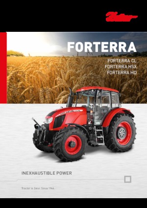Trattrici agricole - trazione a 4 ruote Zetor Forterra CL 100