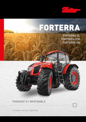 Trattrici agricole - trazione a 4 ruote Zetor Forterra CL 100