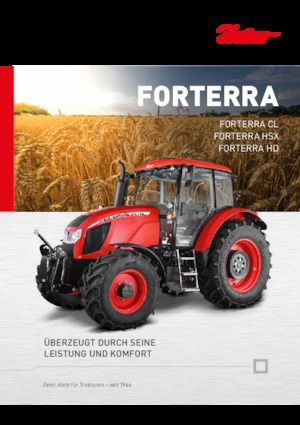 Trattrici agricole - trazione a 4 ruote Zetor Forterra CL 130