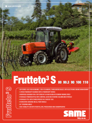Trattrici agricole - trazione a 4 ruote SAME Frutteto³ S 90.3