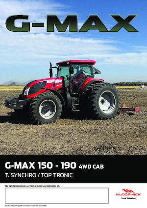 Trattrici agricole - trazione a 4 ruote McCormick G190 Max 