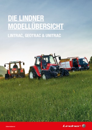 Trattrici agricole - trazione a 4 ruote Lindner Geotrac 64 ep
