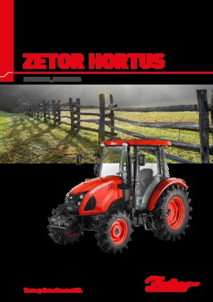 Trattrici agricole - trazione a 4 ruote Zetor Hortus HS 65