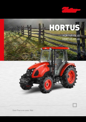Trattrici agricole - trazione a 4 ruote Zetor Hortus HS 65