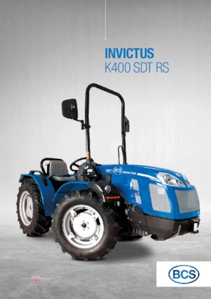 Trattrici agricole - trazione a 4 ruote BCS Invictus K400 SDT RS