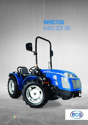 Trattrici agricole - trazione a 4 ruote BCS Invictus K400 SDT RS
