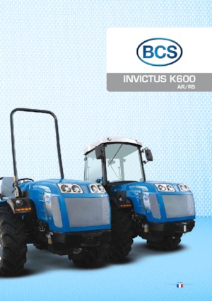Trattrici agricole - trazione a 4 ruote BCS Invictus K600 AR
