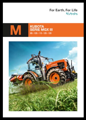 Trattrici agricole - trazione a 4 ruote Kubota M 125 GX III