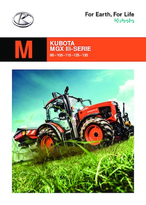 Trattrici agricole - trazione a 4 ruote Kubota M 115 GX III