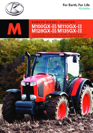 Trattrici agricole - trazione a 4 ruote Kubota M 128 GX-II