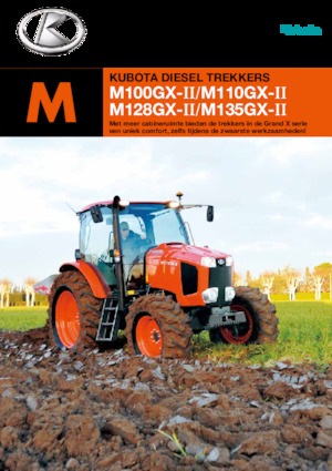 Trattrici agricole - trazione a 4 ruote Kubota M 128 GX-II