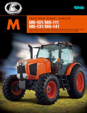 Trattrici agricole - trazione a 4 ruote Kubota M 6-141
