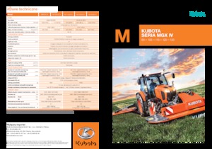 Trattrici agricole - trazione a 4 ruote Kubota M125GX-IV