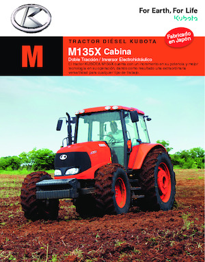 Trattrici agricole - trazione a 4 ruote Kubota M135X