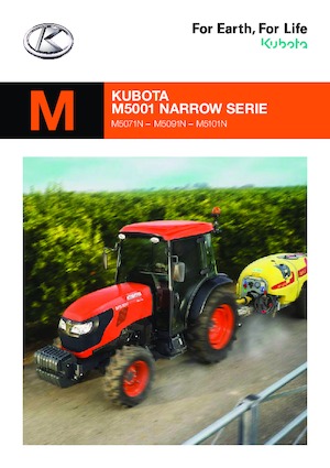 Trattrici agricole - trazione a 4 ruote Kubota M5101N