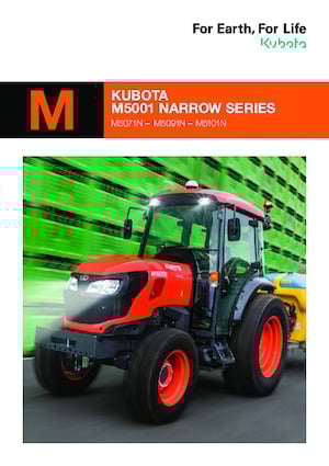 Trattrici agricole - trazione a 4 ruote Kubota M5101N