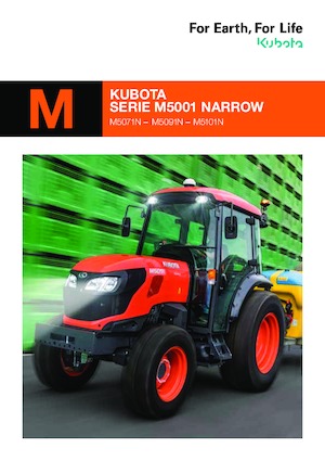 Trattrici agricole - trazione a 4 ruote Kubota M5101N
