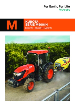 Trattrici agricole - trazione a 4 ruote Kubota M5101N