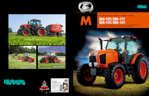 Trattrici agricole - trazione a 4 ruote Kubota M6-111