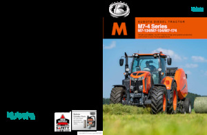 Trattrici agricole - trazione a 4 ruote Kubota M7-174