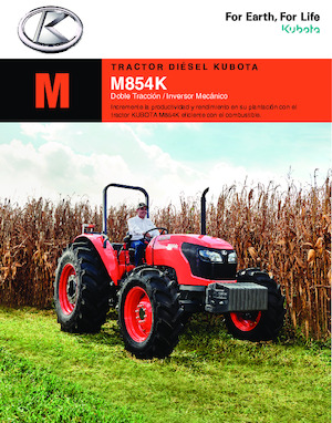 Trattrici agricole - trazione a 4 ruote Kubota M854K