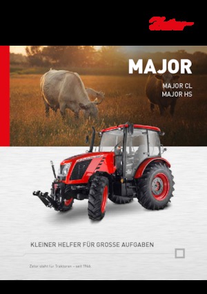 Trattrici agricole - trazione a 4 ruote Zetor Major HS 80