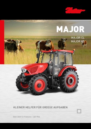 Trattrici agricole - trazione a 4 ruote Zetor Major HS 80