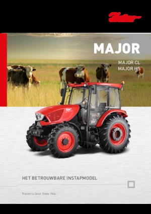 Trattrici agricole - trazione a 4 ruote Zetor Major HS 80