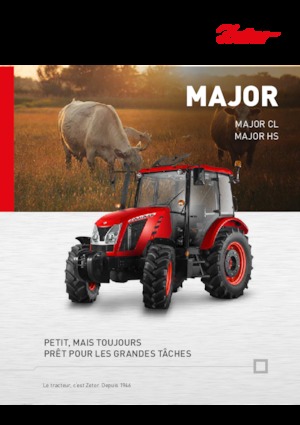 Trattrici agricole - trazione a 4 ruote Zetor Major HS 80