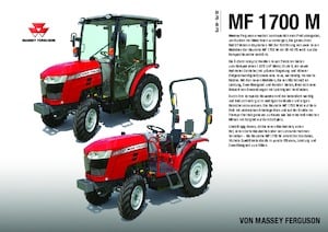 Trattrici agricole - trazione a 4 ruote Massey Ferguson MF 1735 M HP