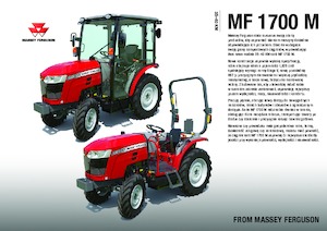 Trattrici agricole - trazione a 4 ruote Massey Ferguson MF 1735 M HP