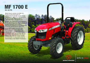 Trattrici agricole - trazione a 4 ruote Massey Ferguson MF 1740 E MP