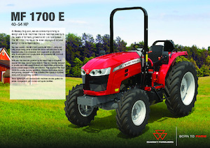 Trattrici agricole - trazione a 4 ruote Massey Ferguson MF 1740 E MP