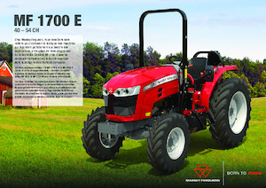Trattrici agricole - trazione a 4 ruote Massey Ferguson MF 1740 E MP