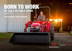 Trattrici agricole - trazione a 4 ruote Massey Ferguson MF 1835 E