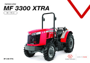 Trattrici agricole - trazione a 4 ruote Massey Ferguson MF 3307 Xtra