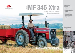 Trattrici agricole - trazione a 4 ruote Massey Ferguson MF 345 Xtra