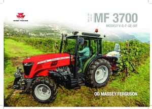 Trattrici agricole - trazione a 4 ruote Massey Ferguson MF 3709 GE