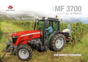 Trattrici agricole - trazione a 4 ruote Massey Ferguson MF 3709 F
