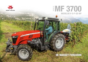 Trattrici agricole - trazione a 4 ruote Massey Ferguson MF 3709 F