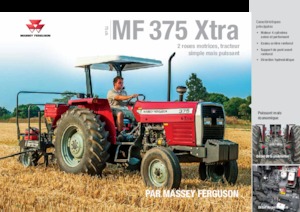 Trattrici agricole - trazione a 4 ruote Massey Ferguson MF 375 Xtra