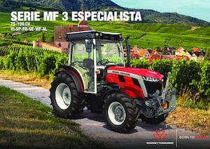 Trattrici agricole - trazione a 4 ruote Massey Ferguson MF 3FR.115 