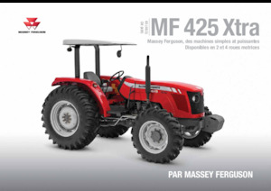 Trattrici agricole - trazione a 4 ruote Massey Ferguson MF 425 Xtra