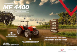 Trattrici agricole - trazione a 4 ruote Massey Ferguson MF 4408 S
